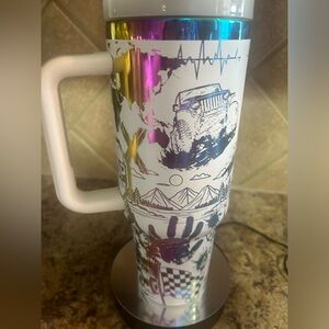 Jeep themed tumbler 40oz